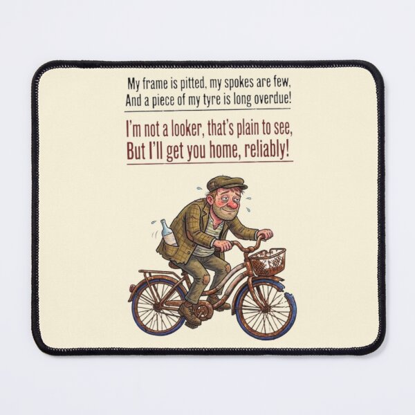 Item preview, My Bicycle cycling humor designed and sold by Stefanrajzer.