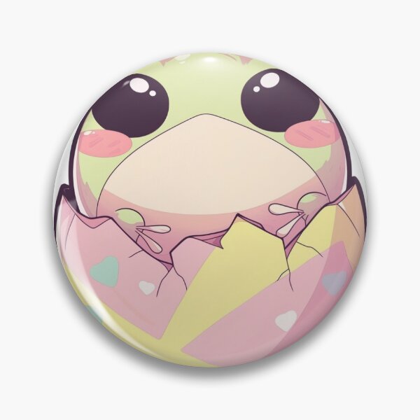 Item preview, Kawaii Frog Easter Bunny Ears Egg Basket Sticker designed and sold by DumplingDestroy.