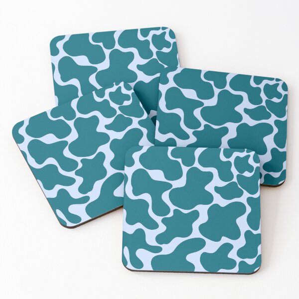 Item preview, Blue Biomorphic Abstract art  designed and sold by Block print shop.
