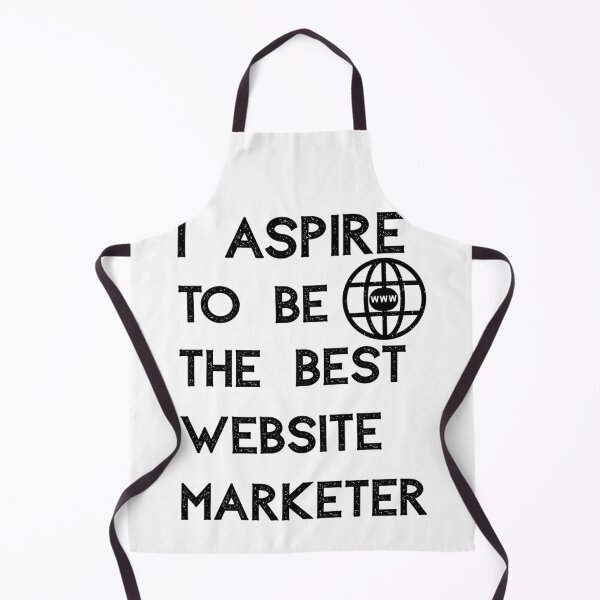 Item preview, I Aspire To Be The Best Website Marketer designed and sold by ReuvenStore.