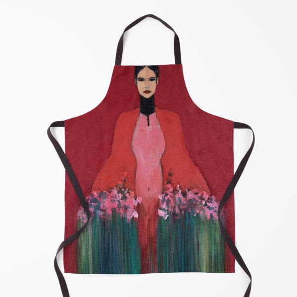 Item preview, Girl with Bouquet – Crimson Garden designed and sold by Gela Mikava.