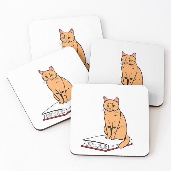 Item preview, Book Cat - Purrfect reading companion designed and sold by Vrynko.