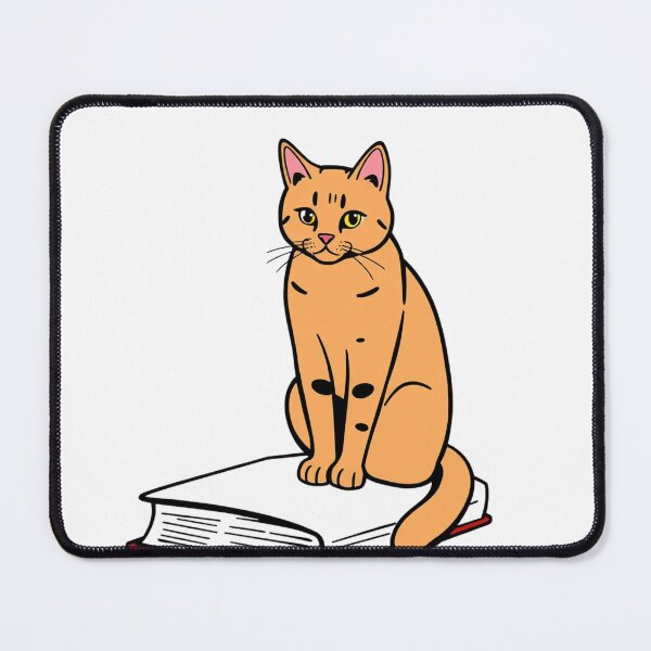 Item preview, Book Cat - Purrfect reading companion designed and sold by Vrynko.