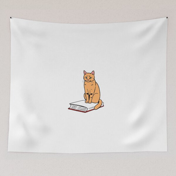 Item preview, Book Cat - Purrfect reading companion designed and sold by Vrynko.