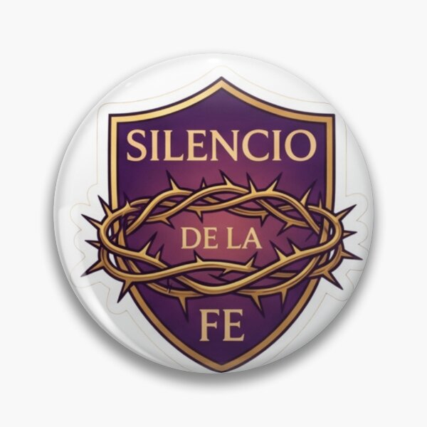 Item preview, Catholic Emblem: Silence of Faith designed and sold by ShoopingAn.