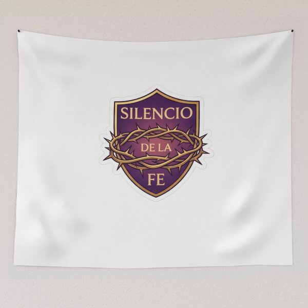 Item preview, Catholic Emblem: Silence of Faith designed and sold by ShoopingAn.