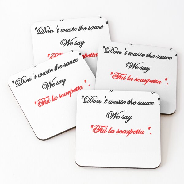 Item preview, In Italy We Don't Say Don't Waste The Sauce Funny Quote T-Shirt designed and sold by TheItaliandilemma.