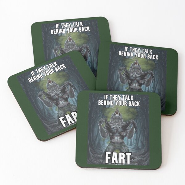 Item preview, If they talk behind your back fart designed and sold by CandyAcid.