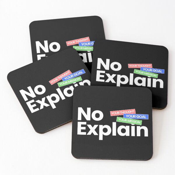 Item preview, No Explain, Typography Design designed and sold by xneii.