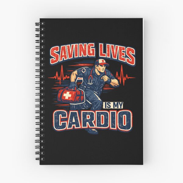 Item preview, Saving Lives Is My Cardio – Paramedic EMT First Responder Shirt designed and sold by CottonFirst.