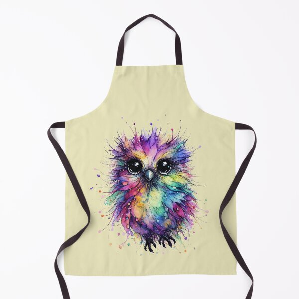 Item preview, Cute Owl minimalism watercolor art designed and sold by Natart1004.