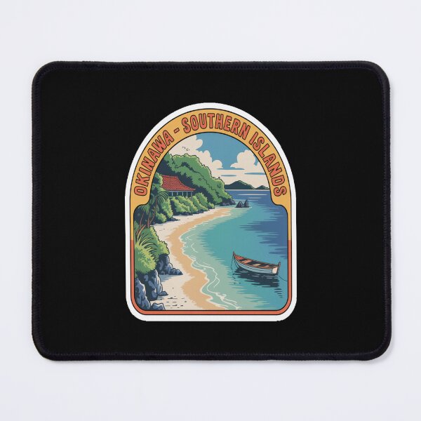 Item preview, Okinawa Japan Island Escape Tropical Travel Design Tee designed and sold by stickercuffs.