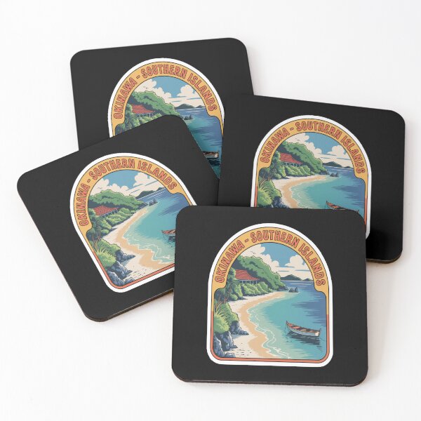 Item preview, Okinawa Japan Island Escape Tropical Travel Design Tee designed and sold by stickercuffs.