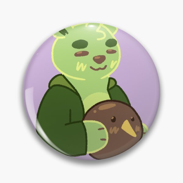 Item preview, Avocado Bear And Bird Buddies designed and sold by TheArtisticCell.