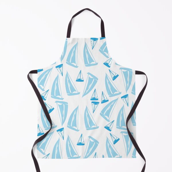 Item preview, SAILBOATS IN TEAL designed and sold by gailmariedesign.