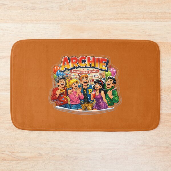 Item preview, Archie Riverdale High School Party – Retro Comic Friends Celebration 3D Sticker Design designed and sold by Imagetore.