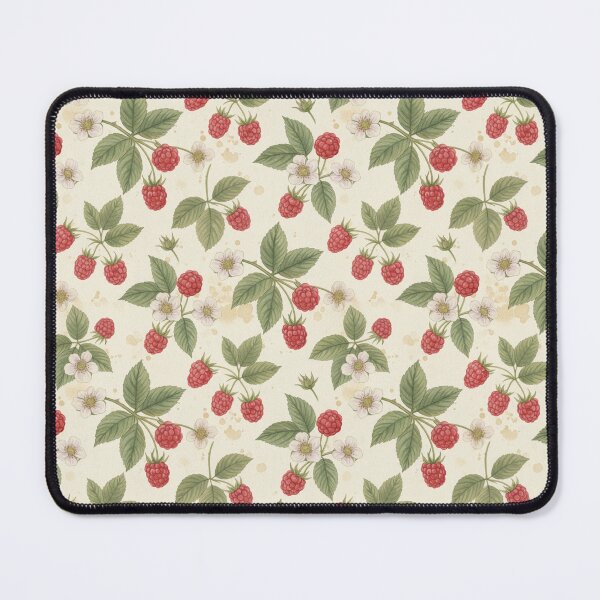 Item preview, Watercolor Red Raspberry Fruit and Blossom  designed and sold by silviaol.