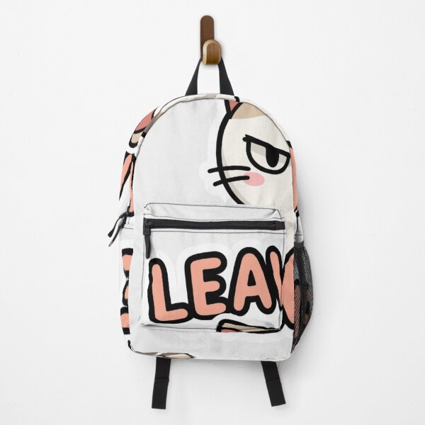 Item preview, Angry Cat Sticker – Leave Me Alone Funny Mood Design designed and sold by InkPatchify.