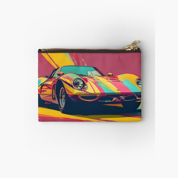 Item preview, Vintage Sports Car Pop Art – Luxury Automotive Art designed and sold by ArtFireGallery.