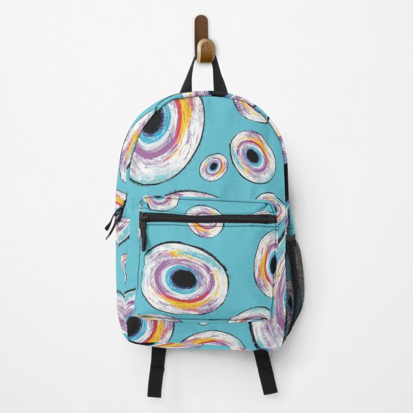 Item preview, SpinArt or Evil Eye or Cosmic Donut Pattern - Aqua designed and sold by Miscelenious.