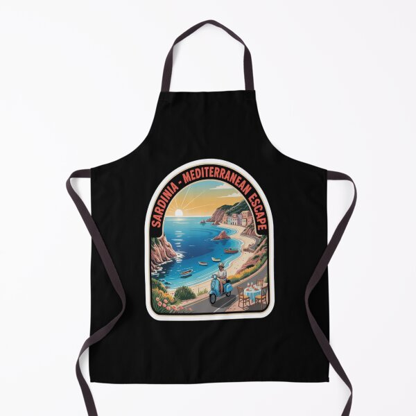 Item preview, Sardinia Italy Timeless Escape Coastal Travel Tee designed and sold by stickercuffs.