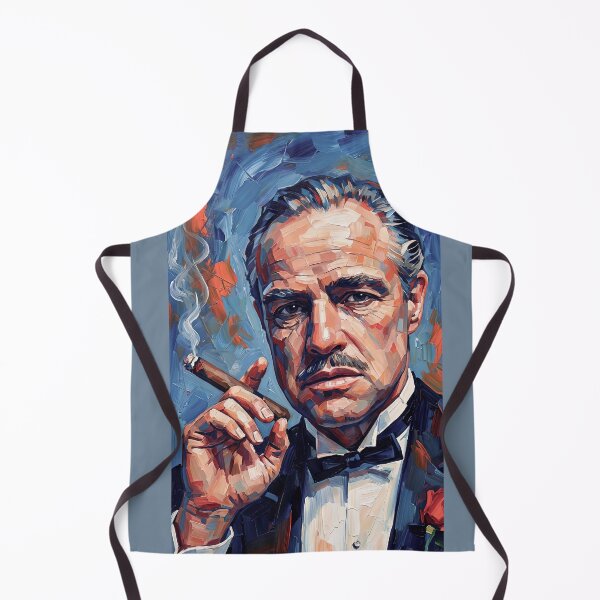 Item preview, Portrait Painting of Marlon Brando in The Godfather designed and sold by davidelder.