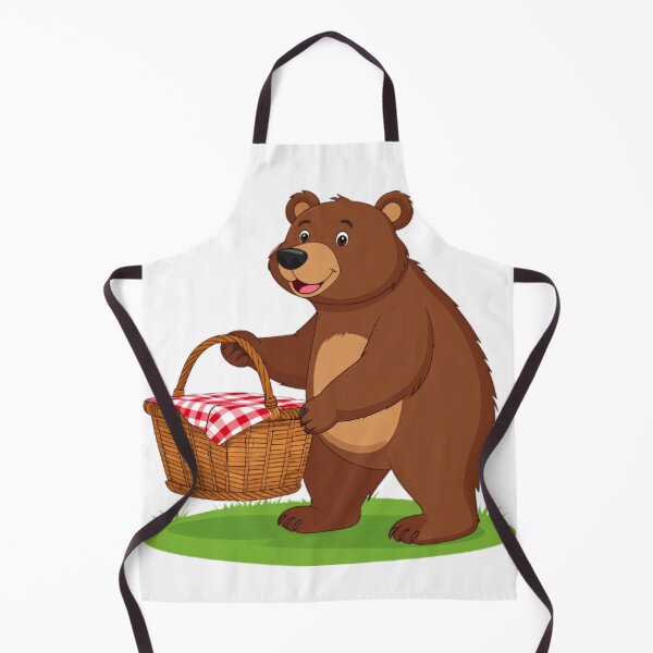 Item preview, Bear With A Picnic Basket designed and sold by BeachBreezyVA.