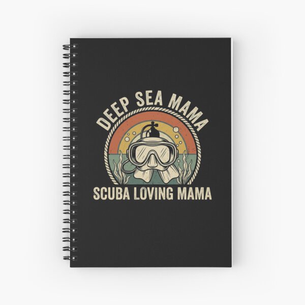 Item preview, Retro Scuba Loving Mama Vintage Sunset Diver designed and sold by Jaroslaw-S.