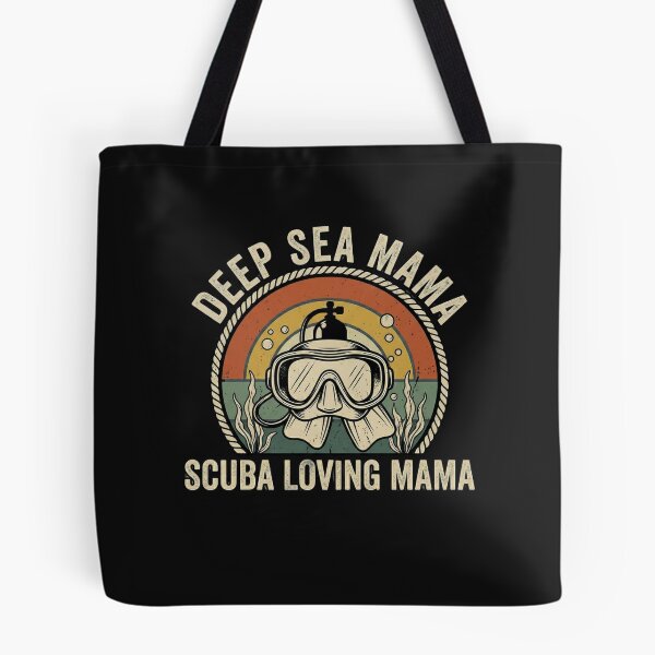 Item preview, Retro Scuba Loving Mama Vintage Sunset Diver designed and sold by Jaroslaw-S.