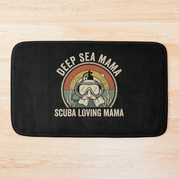 Item preview, Retro Scuba Loving Mama Vintage Sunset Diver designed and sold by Jaroslaw-S.