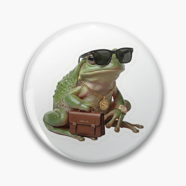 Item preview, Boss Frog Mindset - Funny Finance & Hustle Culture Meme designed and sold by Arts Paradise.