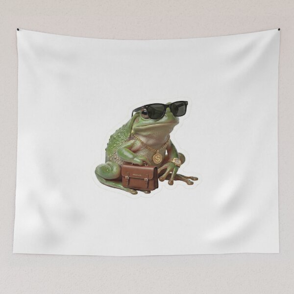 Item preview, Boss Frog Mindset - Funny Finance & Hustle Culture Meme designed and sold by Arts Paradise.