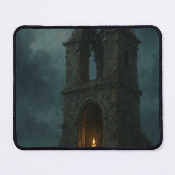 Item preview, Gothic Fantasy Art | Gothic Tower Under Stormy Skies | Medieval Dark Academia Decor designed and sold by yeeted17.