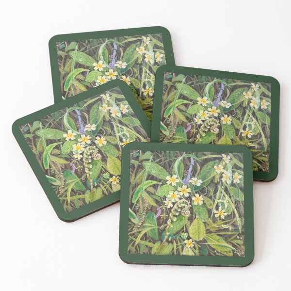 Item preview, Wild Primroses Botanical Painting - Spring Floral Art designed and sold by Aylmer Art, Aylmer Parade, N2 0PE.