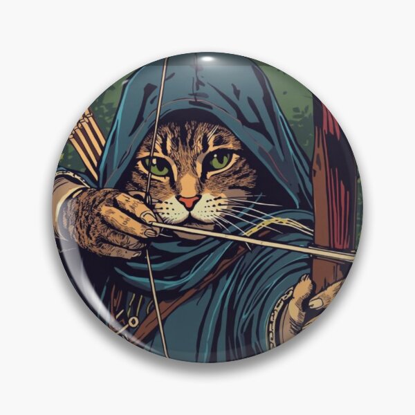 Item preview, Cat archer designed and sold by HARDWORK_FUNNYSHOP.