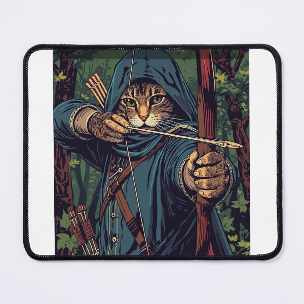 Item preview, Cat archer designed and sold by HARDWORK_FUNNYSHOP.