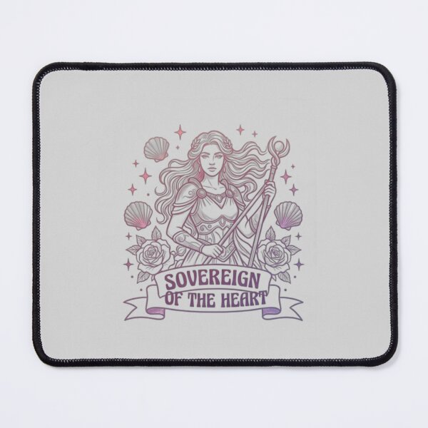 Item preview, Aphrodite Sovereign of the Heart – Modern Mythology Goddess Tee designed and sold by Clintora.