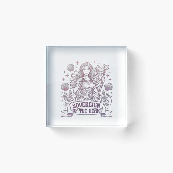 Item preview, Aphrodite Sovereign of the Heart – Modern Mythology Goddess Tee designed and sold by Clintora.