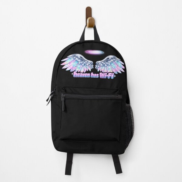 Item preview, Heaven Has Wi-Fi Cyber Angel Wings Y2K  designed and sold by jgvisualarts.