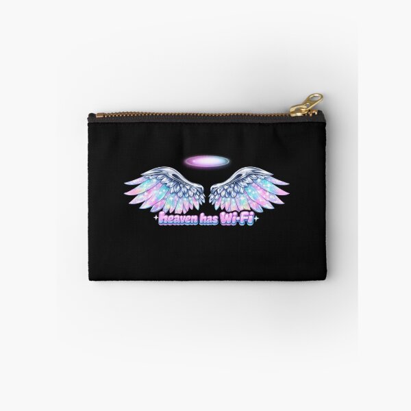Item preview, Heaven Has Wi-Fi Cyber Angel Wings Y2K  designed and sold by jgvisualarts.