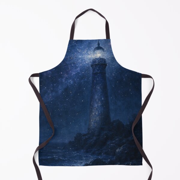 Item preview, Dark Cottagecore | Lighthouse Under a Celestial Sky | Mystical Fantasy Gothic Art designed and sold by yeeted17.