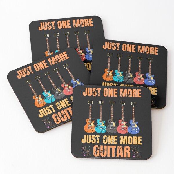 Item preview, Just One More Guitar – Funny Guitar Player Vintage Design designed and sold by Joyful-Pixel.
