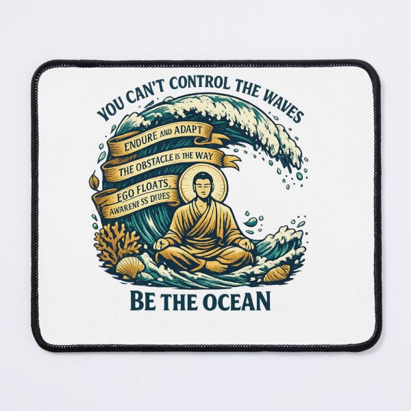 Item preview, Be the Ocean Stoic Wave Design designed and sold by Dresut.