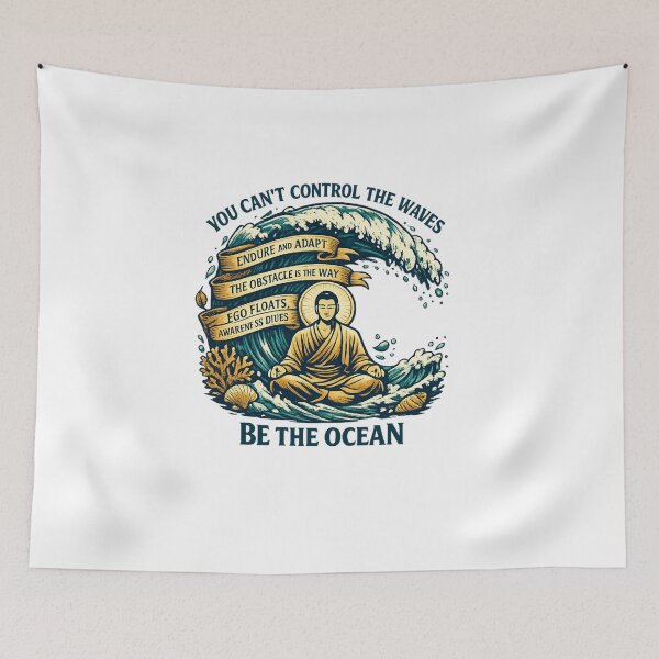 Item preview, Be the Ocean Stoic Wave Design designed and sold by Dresut.