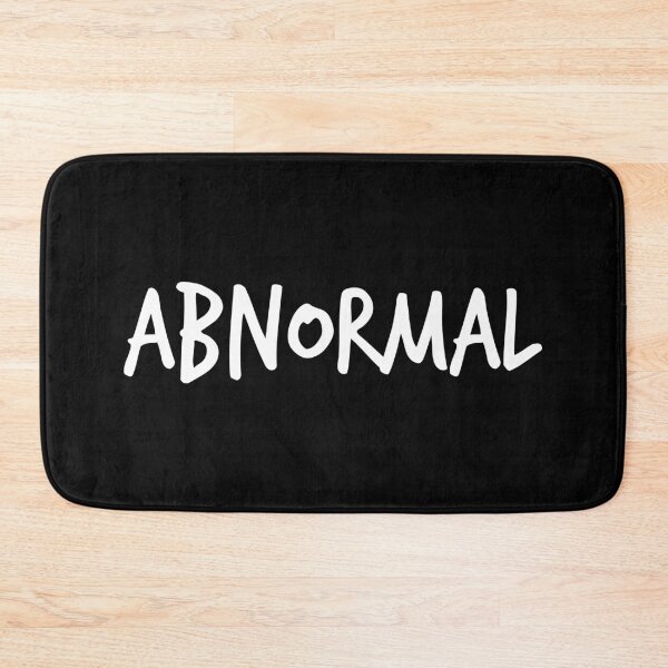 Item preview, Abnormal – Minimalist Edgy Typography Aesthetic Text Design designed and sold by xndrlab.