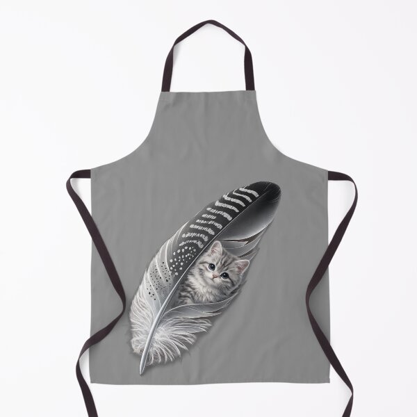 Item preview, Portrait of a cat in feathers designed and sold by Natart1004.