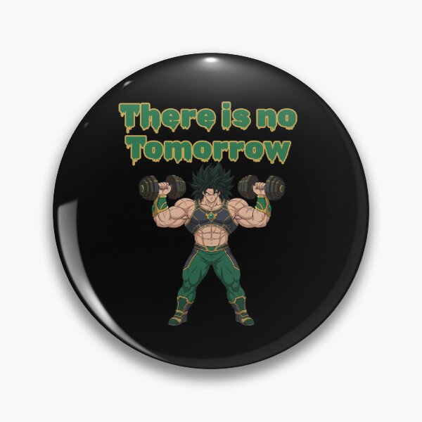 Item preview, No Tomorrow Gym Beast – Hardcore Anime Workout Motivation Design designed and sold by Inner Flame Studio.