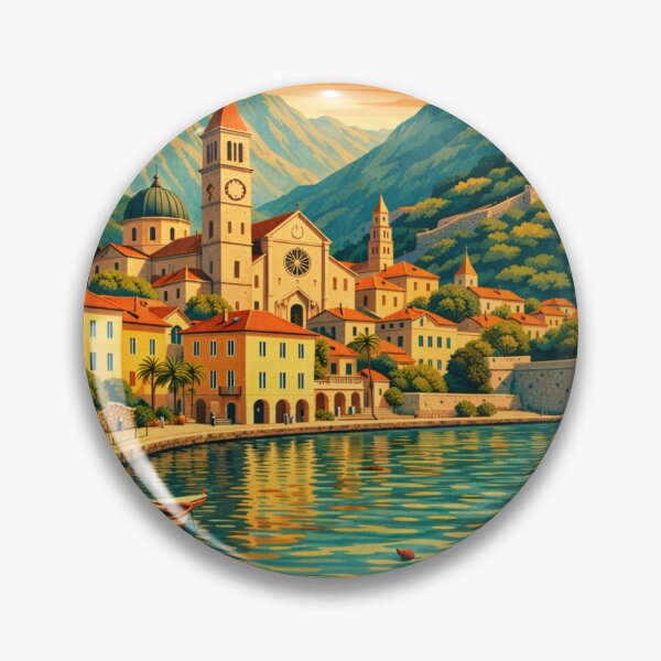 Item preview, Kotor Montenegro Travel Poster designed and sold by MatthewHeights.