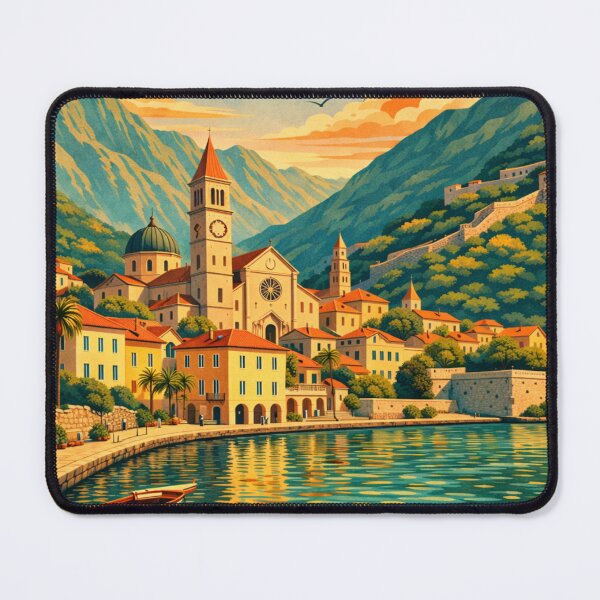 Item preview, Kotor Montenegro Travel Poster designed and sold by MatthewHeights.