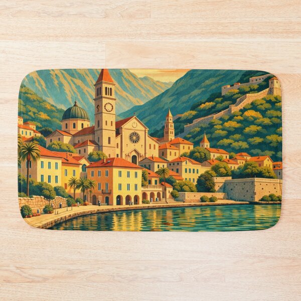 Item preview, Kotor Montenegro Travel Poster designed and sold by MatthewHeights.